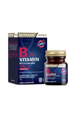 B12 Vitamini (1000 Mcg) - Dil Altı Tableti 8680512627364 - 1