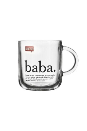 'baba' Cam Kupa 200cc PM10005483 - Paşabahçe