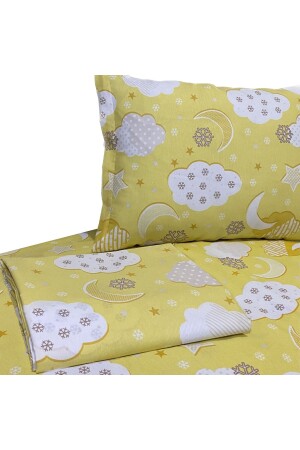 Baby-Bettbezug-Set mit Reißverschluss 23102021BB - Y YAĞIZ HOME COLLECTION