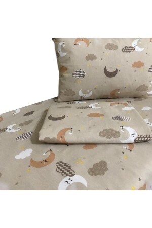 Baby-Bettbezug-Set mit Reißverschluss 23102021BB - Y YAĞIZ HOME COLLECTION