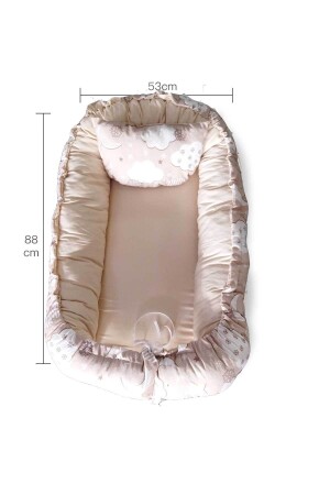 Baby Nest Lüx Tasarım Ortopedikjaju-babynest Bebek Yatağı Anne Yanı Bebek Yatağı 06rvnest1 - 1