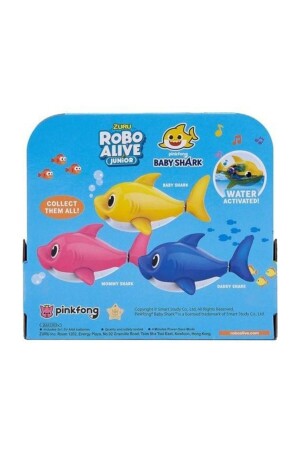 Baby Shark Yüzen ve Sesli Figür Banyo Oyuncak Mavi BAH00000M - 2
