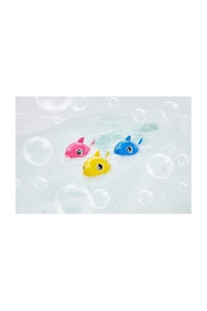 Baby Shark Yüzen ve Sesli Figür Banyo Oyuncak Mavi BAH00000M - 5