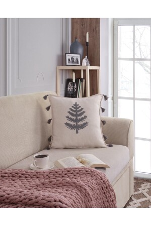 Bahar 45 x 45 cm Nakışlı Kırlent - Viaden