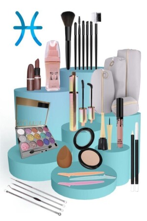 Balık Burçlarına Özel Makyaj Seti Buğday Ten BALKBR2 - MUJGAN