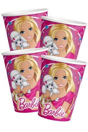 Barbie 8 Kişilik Doğum Günü Seti Pasta Süsü Dahil 25445032 - 2