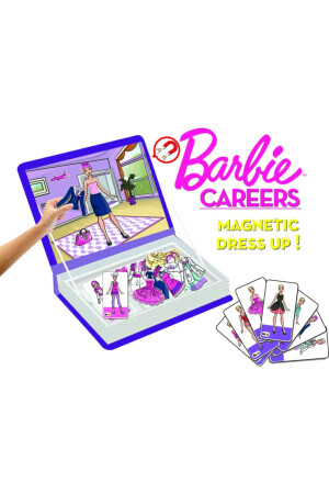 Barbie Manyetik Kıyafet Giydirme Ve Barbie Diytoy Manyetik Kıyafet Giydirme Oyunu Lisanslı DTBMKG - 4