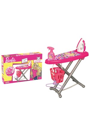 Barbie Ütü Seti Kız Çocuk Oyuncak Ütü Masası Set-1506 1506-0001 - 2