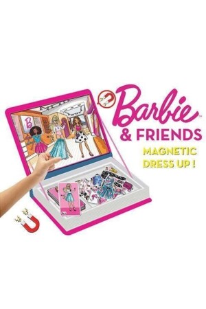 Barbie Ve Arkadaşları Moda Manyetik Giydirme Oyunu Kostümleri 62 Parça 154851s - 2