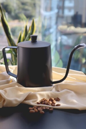 Barista Filtre Kahve Demliği (İBRİK)- Coffee Pot Kettle 600l KT800 - 1