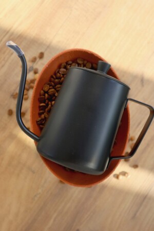 Barista Filtre Kahve Demliği (İBRİK)- Coffee Pot Kettle 600l KT800 - 4