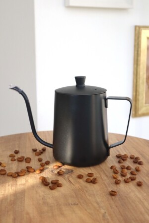 Barista Filtre Kahve Demliği (İBRİK)- Coffee Pot Kettle 600l KT800 - 5