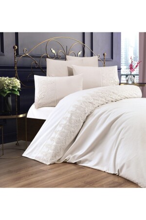 Başak Çift Kişilik Çeyizlik Nevresim Takımı ERR5662 - Çeyiz Bahçesi