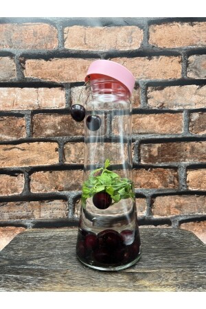 Basıc Pembe Kapaklı Şişe P43234-1099865 - Paşabahçe