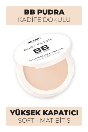 Bb Pudra Kadife Doku - Extra Yüksek Kapatıcı Formül - Renk:03 Beyaz Ten - Govern