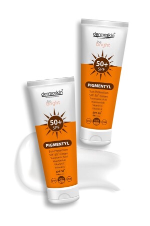 Be Bright Pigmentyl Leke Karşıtı Güneş Koruma Kremi Spf 50 75 ml - 2'li - Dermoskin