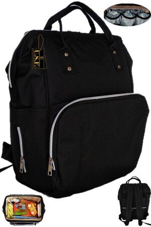 Bebek Bakım Çantası Su Geçirmez Fonksiyonel Anne Bebek Bakım Sırt Çantası - Usf