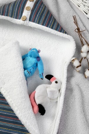 Bebek Dış Kundak Uyku Tulumu Fluffy Battaniye Bb-503 E100BC158 - 2