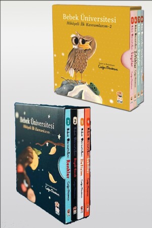 Bebek University 2 Sets in einem – 8 Bücher - Sincap Kitap