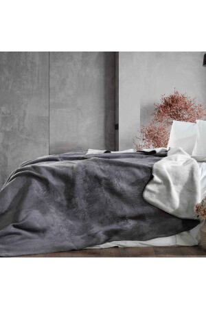 Bella Çift Kişilik Battaniye -200x220-gri01 3ST055-32901-GRI01 - Schafer