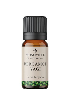 Bergamot Uçucu Yağı 10 ml %100 Saf Ve Doğal ( Bergamot Essential Oil ) - Monoville