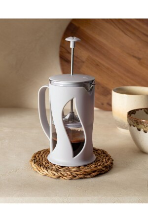 Berthe French Press – Soft Grey – 500 ml - Madame Coco