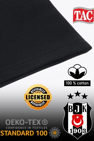 Beşiktaş Siyah Logo Tek Kişilik Nevresim Takımı Nevresim Takımı Lisanslı Nevresim Takımı - 5
