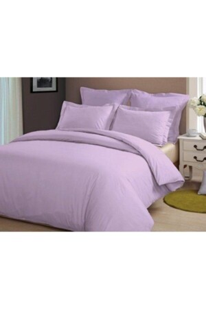 Bettwäsche-Set Battlila aus Baumwolle für King-Size-Betten in Flieder - METİNEV
