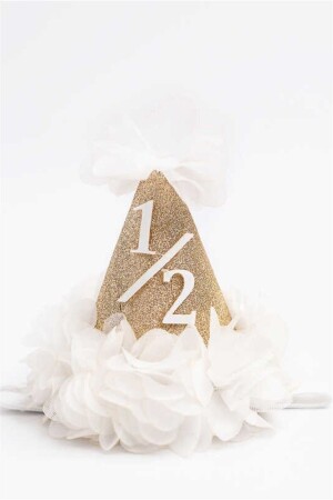 Beyaz 1-2 Yaş Huni Taç - Le Mabelle