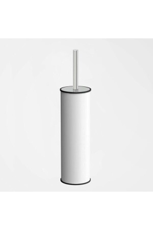Beyaz Paslanmaz Çelik Krom Wc Fırçası & Tuvalet Fırçası Banyo Fırçası fırçamikro - 2