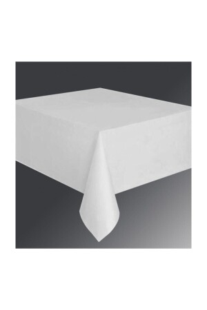 Beyaz Renk Masa Örtüsü 1 Adet - Crv