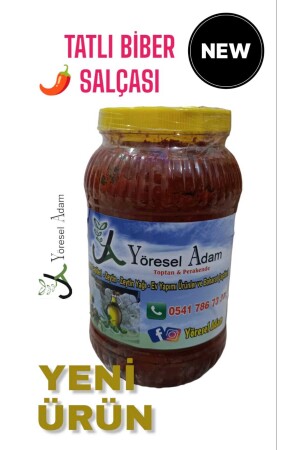 Biber Salçası Tatlı (5 KG) - Yöreseladam