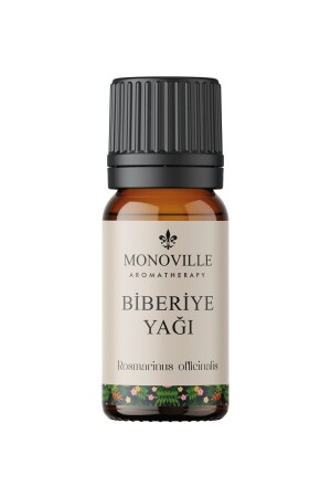 Biberiye Uçucu Yağı 10 ml %100 Saf Ve Doğal ( Rosemary Essential Oil ) - Monoville