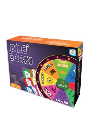 Bilgi Çarkı Eğitici Ve Eğlenceli Kutu Oyunu - Laço Kids