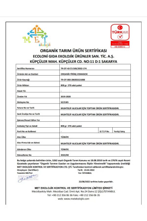 Bio-zertifizierter Osmancık-Reis 800 Gr 8682792209285 - 4