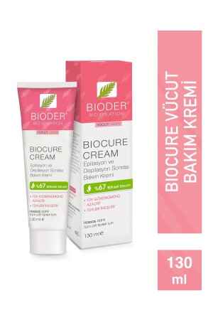 Biocure Cream 130 ml Tüy Azaltıcı Krem Vücut Bölgesi Için - Bioder