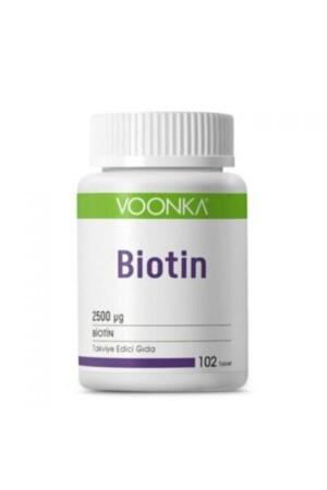 Biotin 2500 Mcg 102 Tablet 8680807008496 - 1