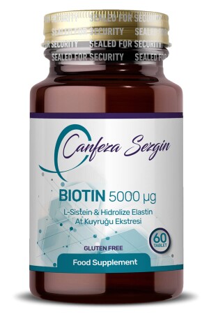 Biotin L-Cystein & hydrolysiertes Elastin & Schachtelhalmextrakt BTN01 - 1