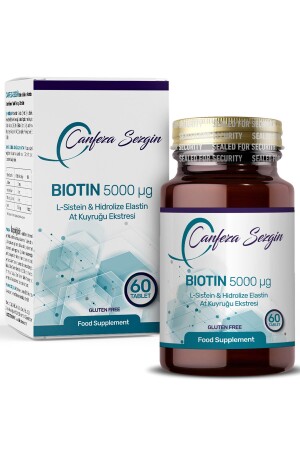 Biotin L-Cystein & hydrolysiertes Elastin & Schachtelhalmextrakt BTN01 - 2