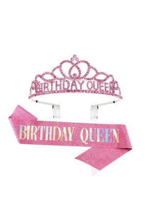 Birthday Queen Doğum Günü Tacı Ve Kuşak Set TYC00812805639 - 1