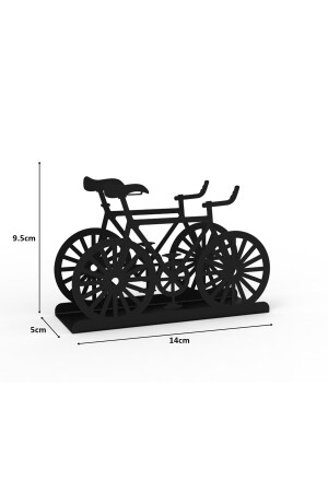 Bisiklet Temalı Metal Peçetelik Black 202102900039 - 6