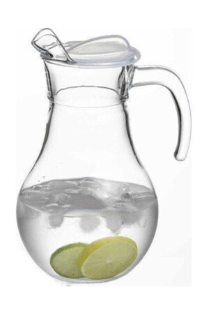 Bistro-Krug mit transparentem Deckel, 2 Stück, 43934 - Paşabahçe