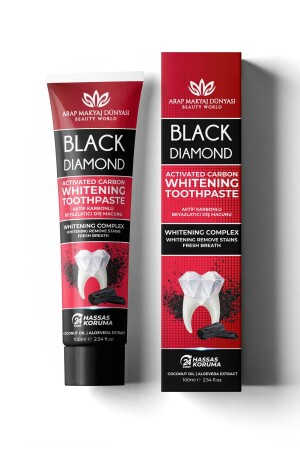 Black Dıamond Aktif Karbon Beyazlatıcı Diş Macunu (100 ML) - Arap Makyaj Dünyası