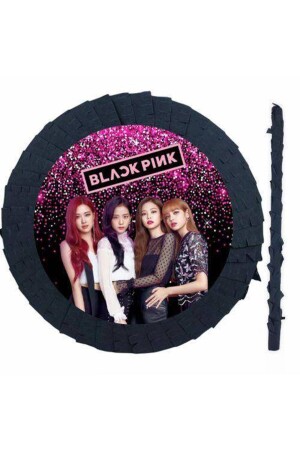 Black Pink Pinyata 42 cm + Sopası Pinyata0J-03 - 1