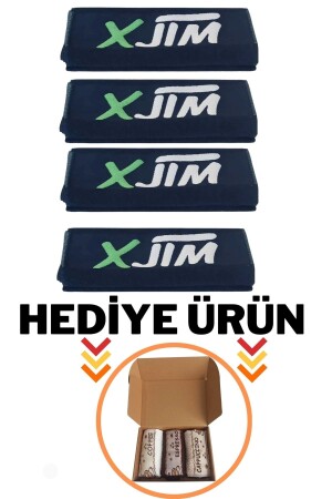 Black Sports – Sportler-Trainingshandtuch – 30 x 100 – 4 Stück - Xjim