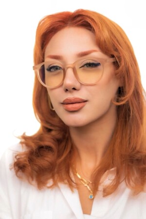 Blaulicht-Schutzbrille, optisch kompatibel, Unisex, Anti-Hellblau-Block, oval, Vintage, neue Saison, GlassChangerayb0342 - LOOKUP NEW