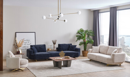 Blomberg Koltuk Takımı - Krem - Cadde Yıldız