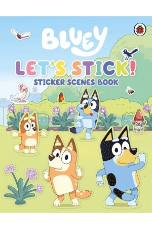 Bluey: Let's Stick! : Sticker Scenes Book - Ladybird Book