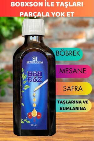 BOBXSON %100 Doğal Bitkisel Taş Düşürücü - Taş Sökücü Özel Karışım Yağ 12 Çeşit Bitki özü - Bizimhekim