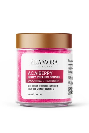 Body Scrub Besleyici Arındırıcı Nemlendirici Vücut Peelingi - Eliamora
